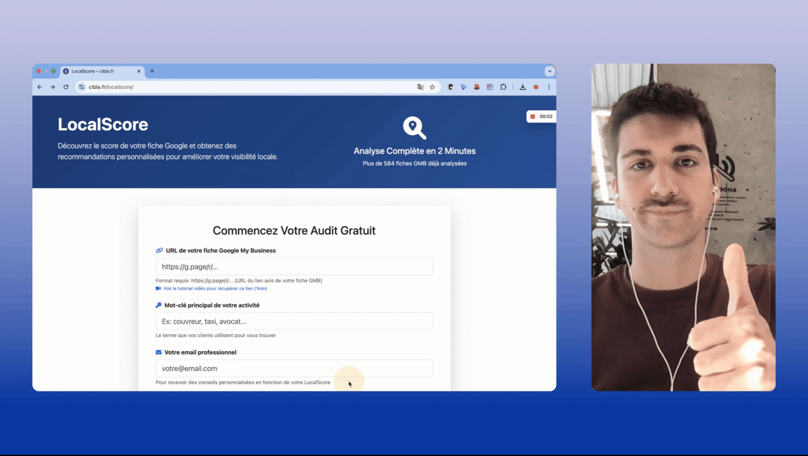 Audit fiche Google My Business