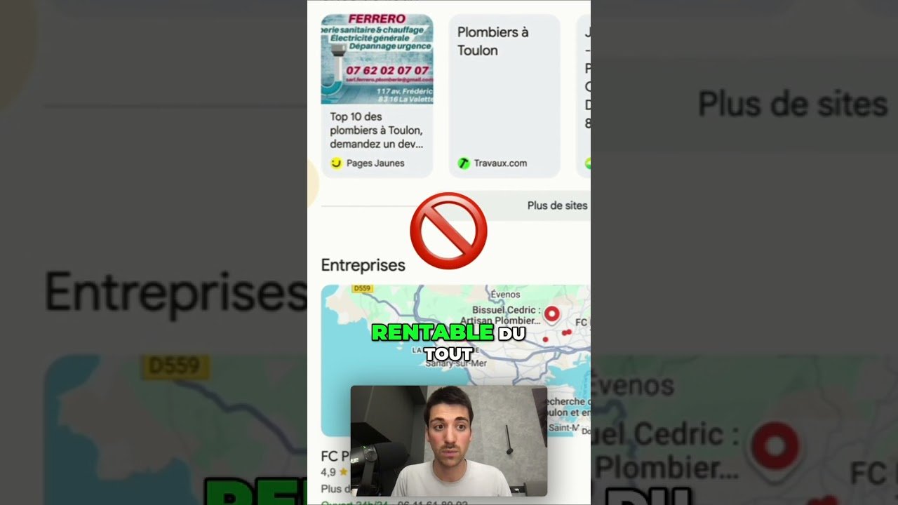 Trouver des chantiers de Plomberie (Référencement Plombier) #shorts