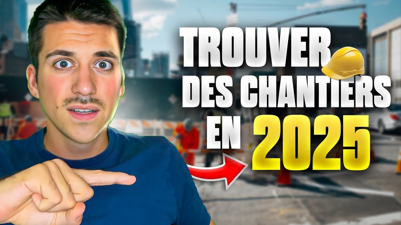 Trouver des chantiers avec Google