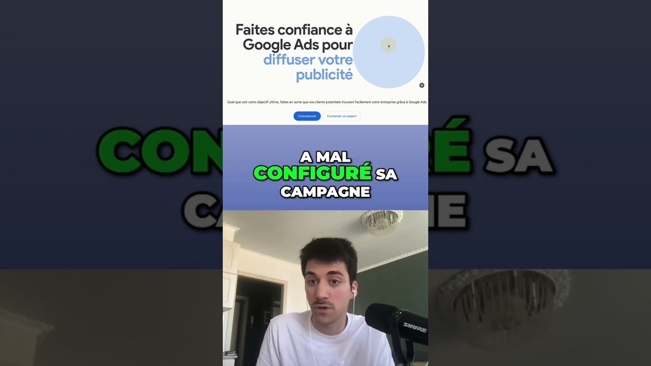 Google Ads : Ne faites pas ces erreurs, ou votre budget va brûler ! #shorts