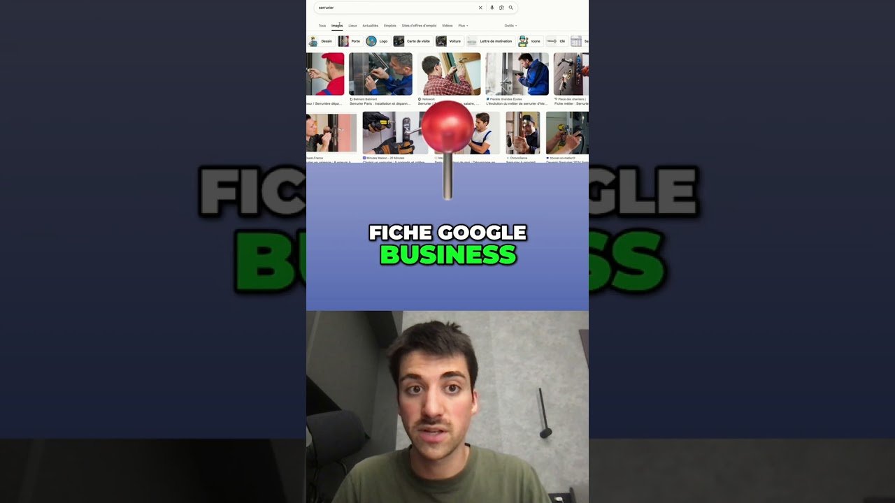 Astuce Google Serrurier : Optimisez vos photos ! #shorts