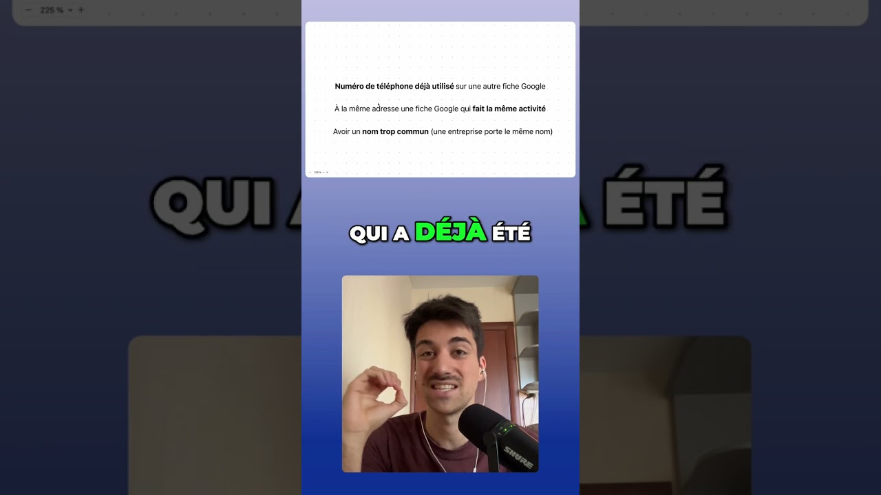 Les 3 erreurs à ÉVITER ABSOLUMENT sur Google My Business ! #shorts