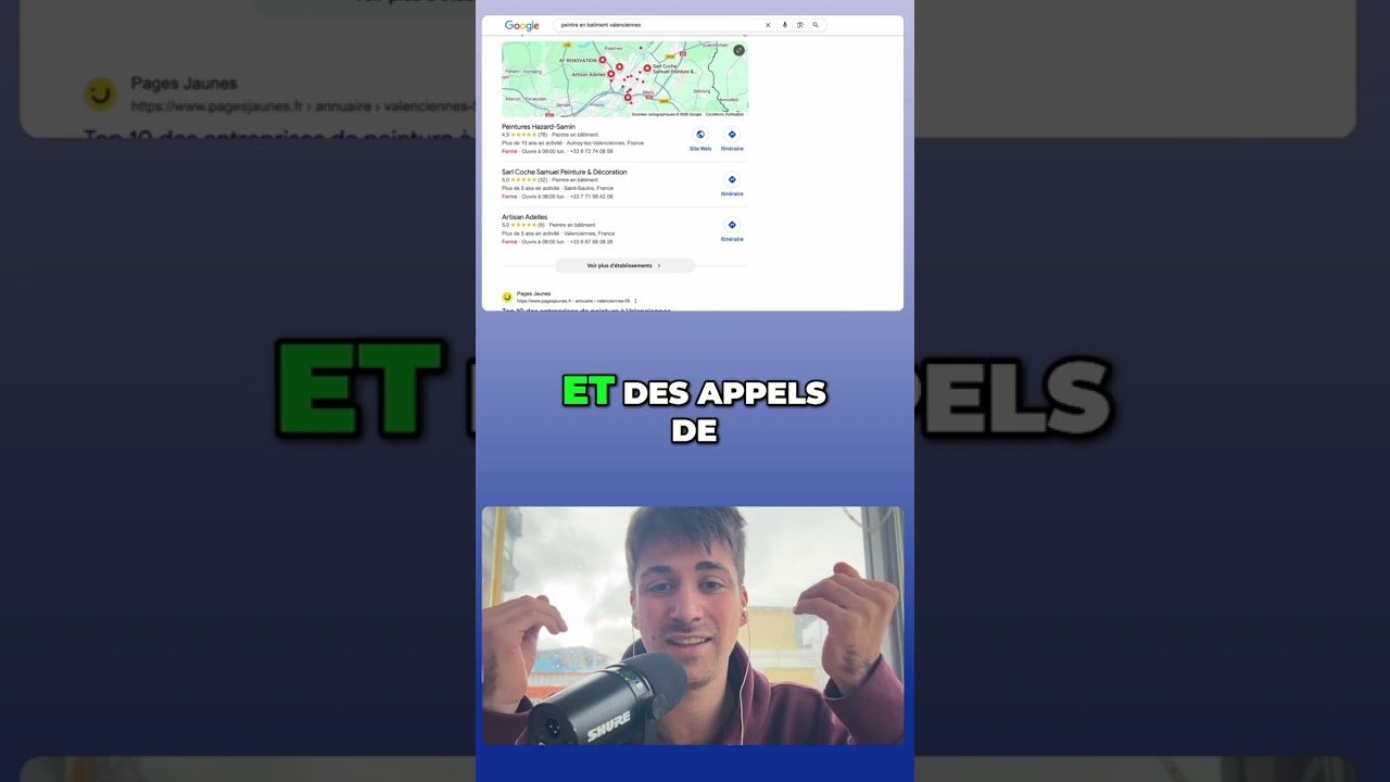 Optimisations Fiche Google My Business: Plus d’appels, plus de clients! #shorts
