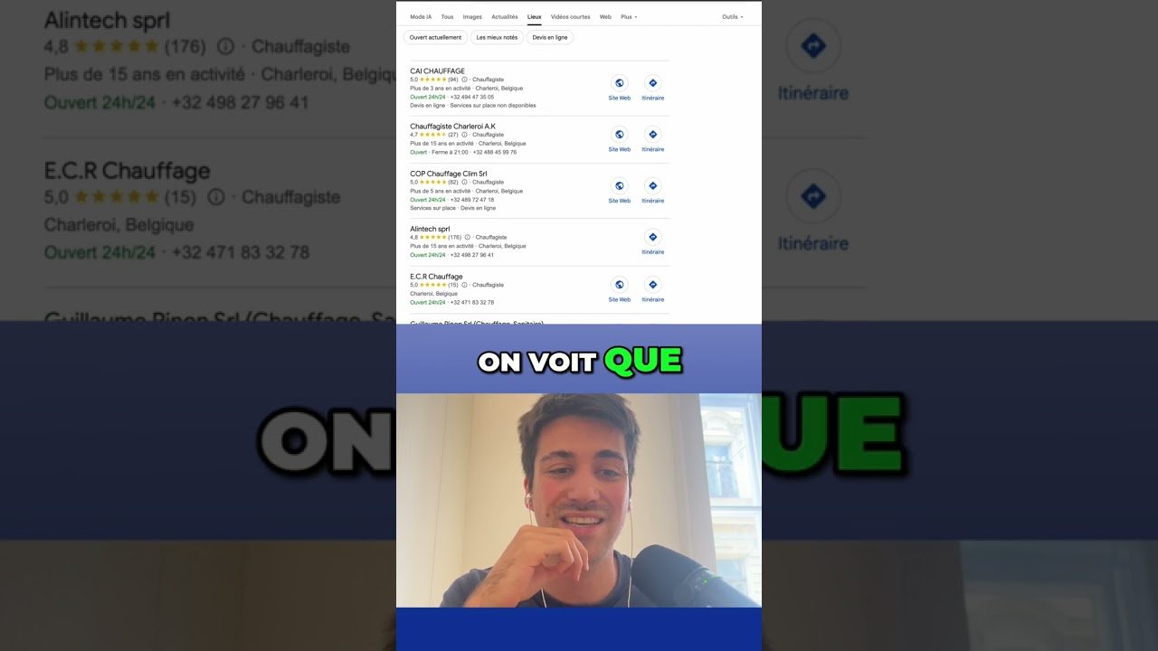 Avis Google Business : Ce Qui Compte Vraiment #shorts