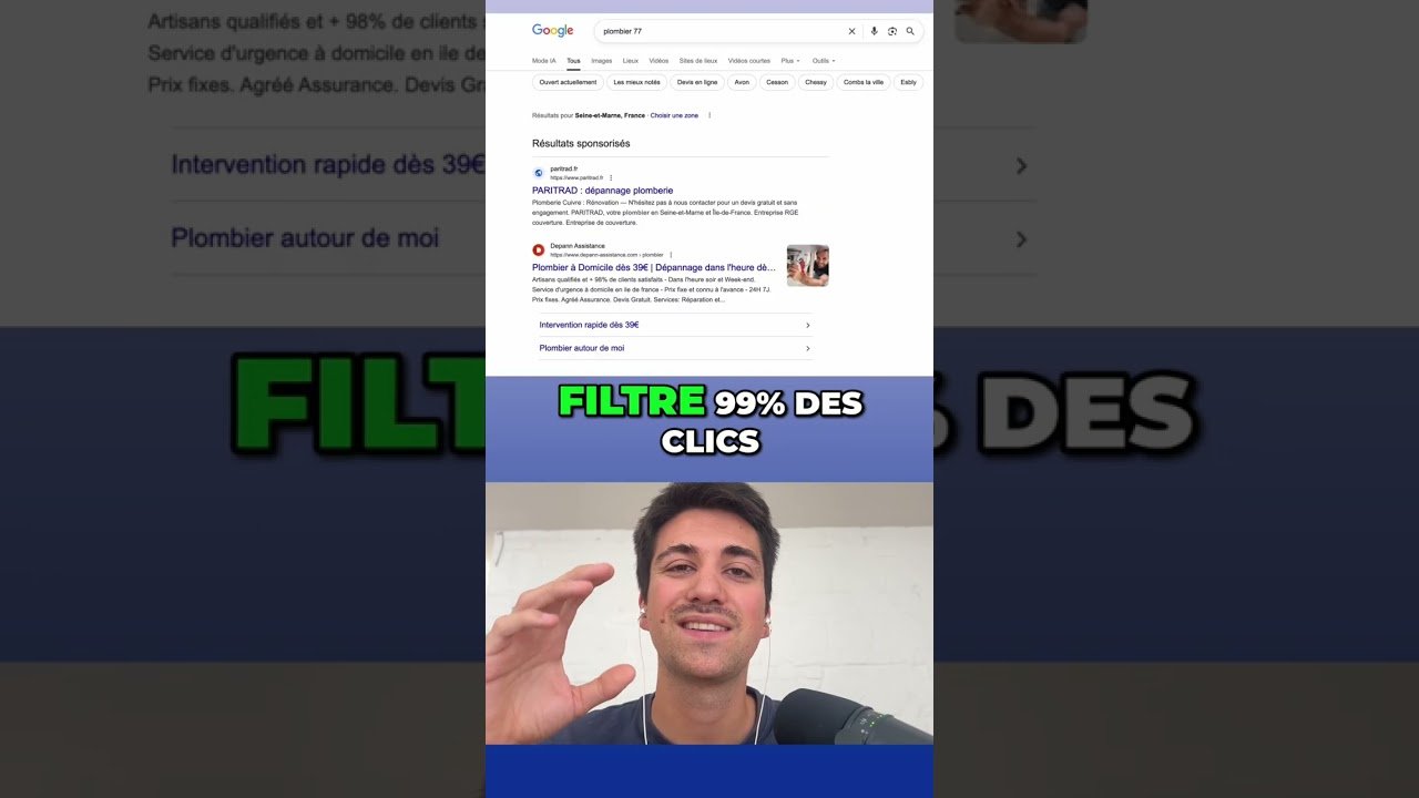 Google Ads: Arrêtez les clics frauduleux de vos concurrents ! #shorts