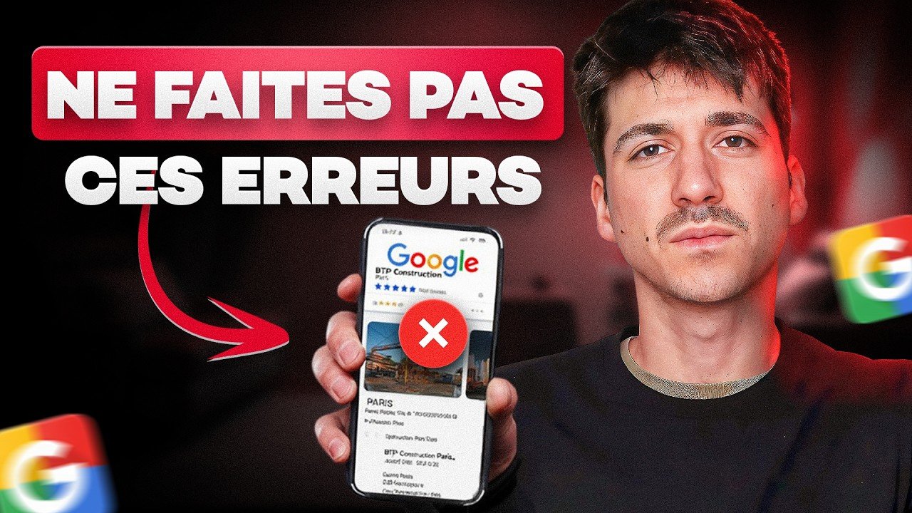5 erreurs Google My Business à éviter absolument (facile à corriger)