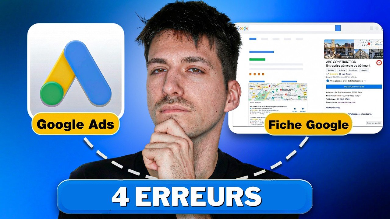 Booster sa fiche Google avec Google Ads (sans faire ces 4 erreurs)
