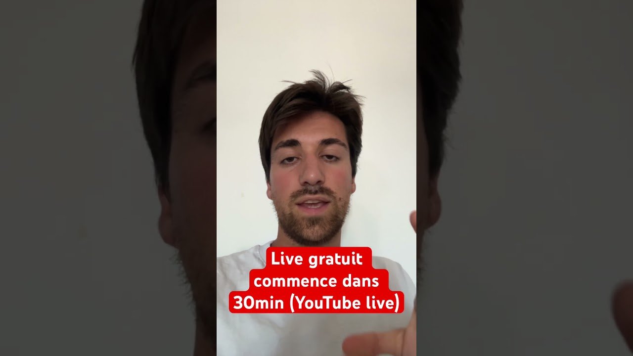 Live YouTube commence dans 30min #referencementlocal #googlemybusiness #googleads